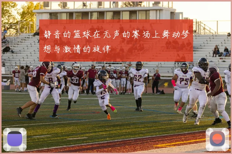 静音的篮球在无声的赛场上舞动梦想与激情的旋律